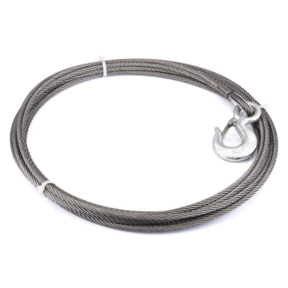 WARN Replacement Steel Winch Rope - 3/8 in x 50 ft, EIPS