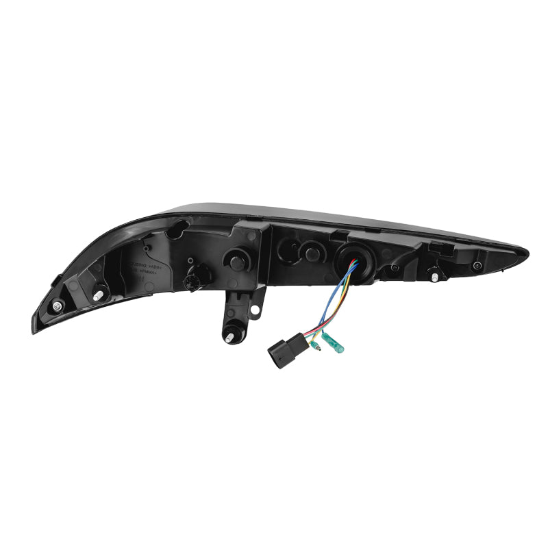 AlphaRex 20-24 Toyota Supra LUXX-Series Laser Style LED Tail Lights Black