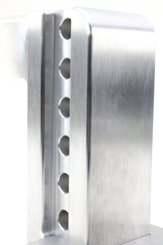 Weigh Safe 6in Drop Hitch w/Built-in Scale & 2.5in Shank (10K/18.5K GTWR) - Aluminum