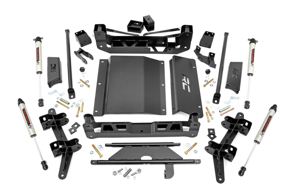Rough Country 4 Inch Lift Kit | V2 | Chevy/GMC 1500 Truck & SUV 4WD (1988-1999)