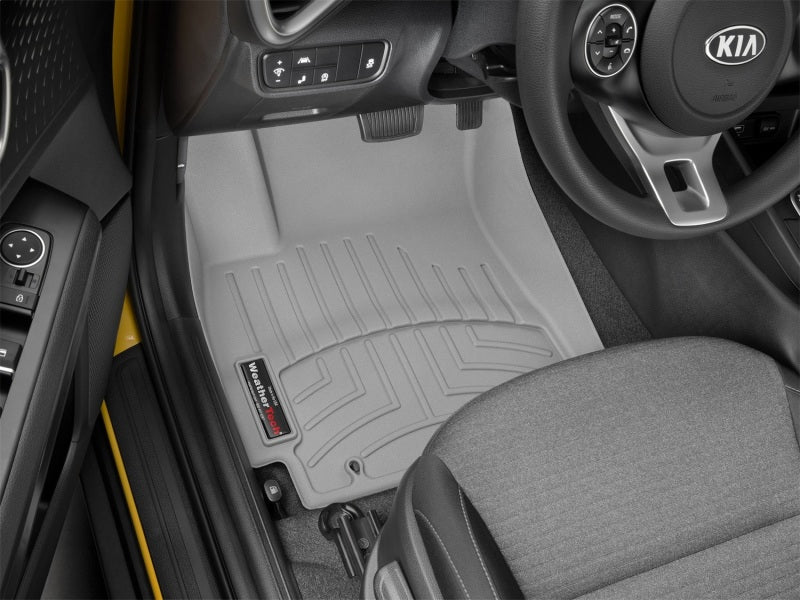 WeatherTech 2020+ Kia Soul Front FloorLiner - Grey