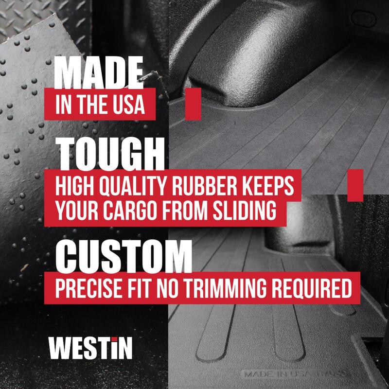Westin 2007-2018 Chevy Silverado 15/25/3500 New Body Style (5.5 ft Bed) Truck Bed Mat - Black