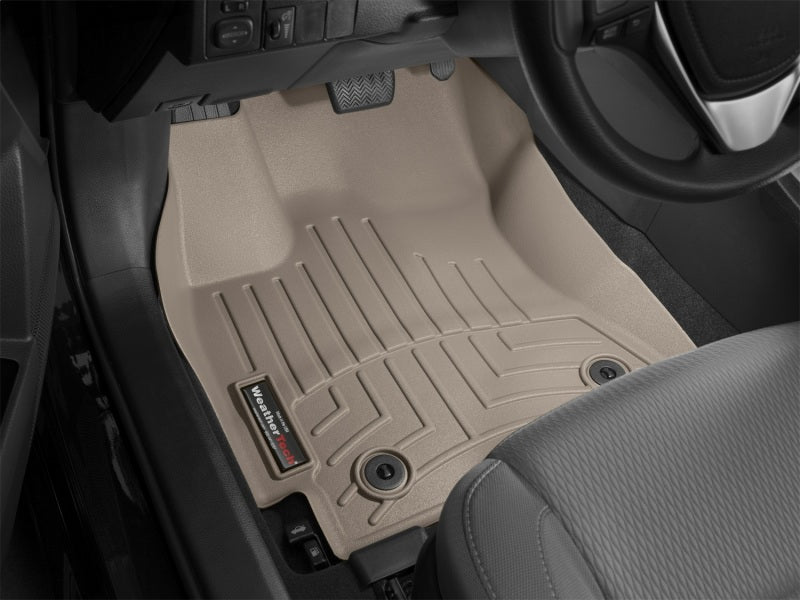 WeatherTech 14+ Toyota Corolla Front FloorLiner - Tan