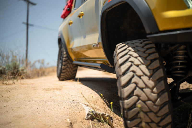 DV8 23-25 Chevy Colorado & GMC Canyon Rock Sliders - Micro Texture Black