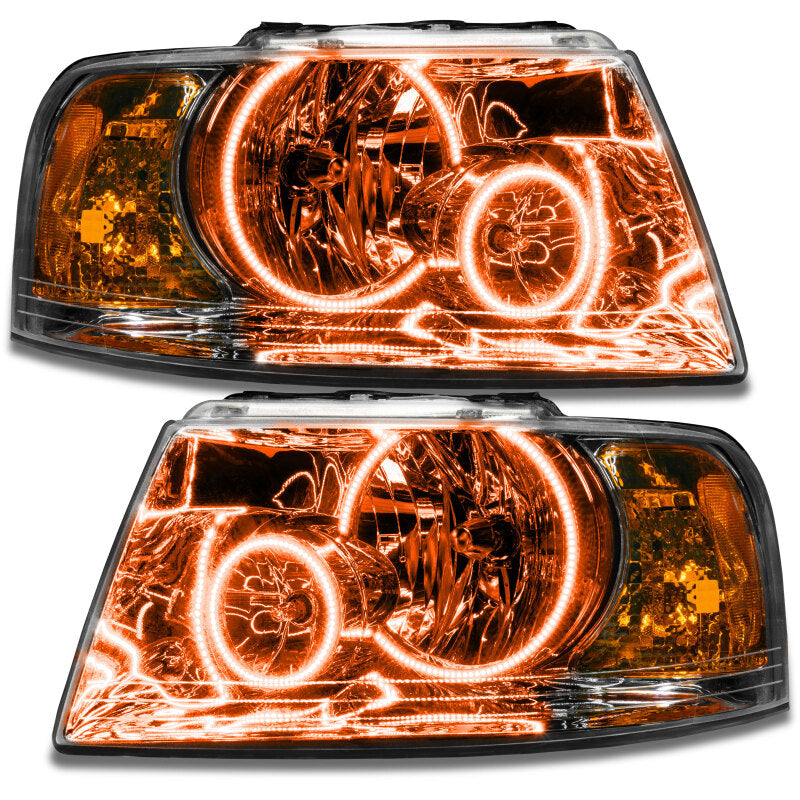 Oracle 03-06 Ford Expedition SMD HL - Chrome - ColorSHIFT w/ 2.0 Controller