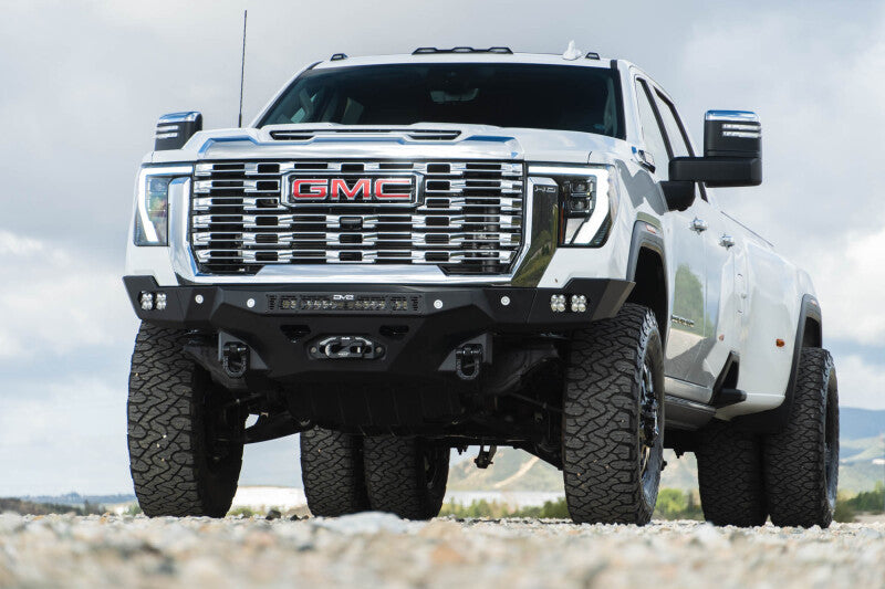 DV8 Offroad 24-26 GMC Sierra 2500/3500 Spec Series Front Bumper w/ Winch