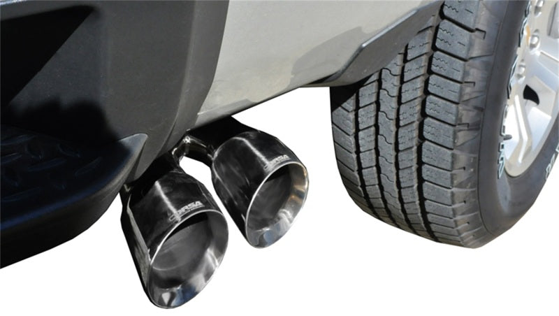 Corsa 14-19 GMC Sierra/Chevy Silv 1500 Crew Cab/Std. Bed 5.3L V8 Polished Single Side
