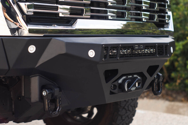 DV8 Offroad 24-26 GMC Sierra 2500/3500 Spec Series Front Bumper w/ Winch