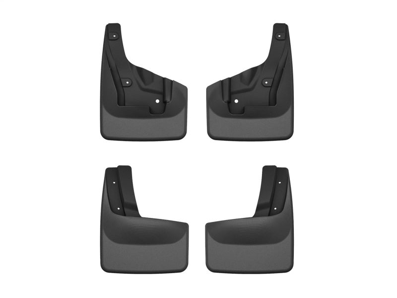 WeatherTech 2024 Subaru Crosstrek (Wilderness ONLY) No Drill Front & Rear MudFlaps - Black