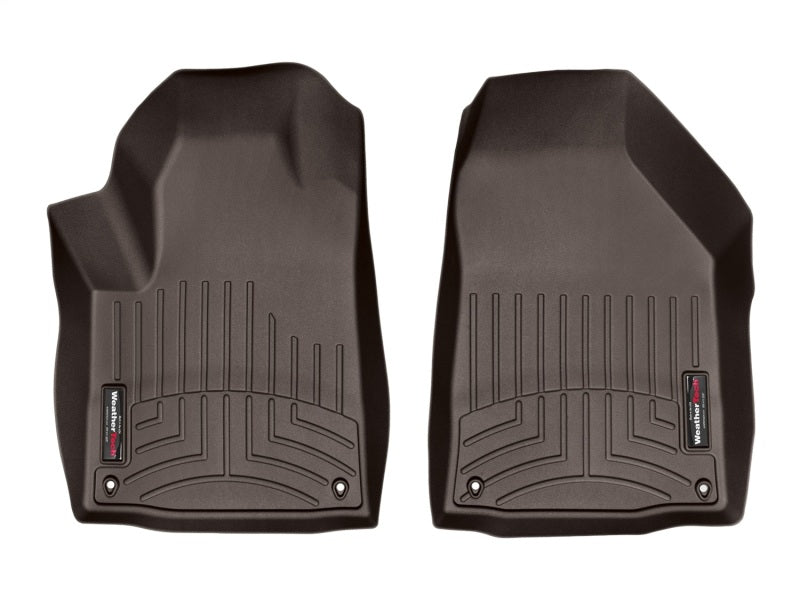 WeatherTech 2015+ Jeep Cherokee Front FloorLiner - Cocoa