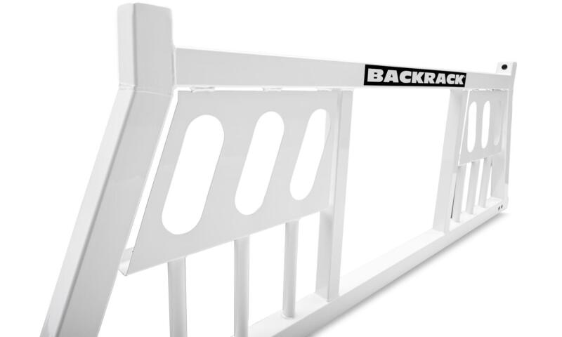 BackRack 01-23 Chevrolet 2500/3500HD Three Light Rack Frame ONLY (Req. HW) - White