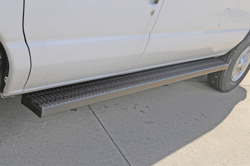 Dee Zee 19-21 Ford Transit Van Running Board Rough Step (55In Aluminum)
