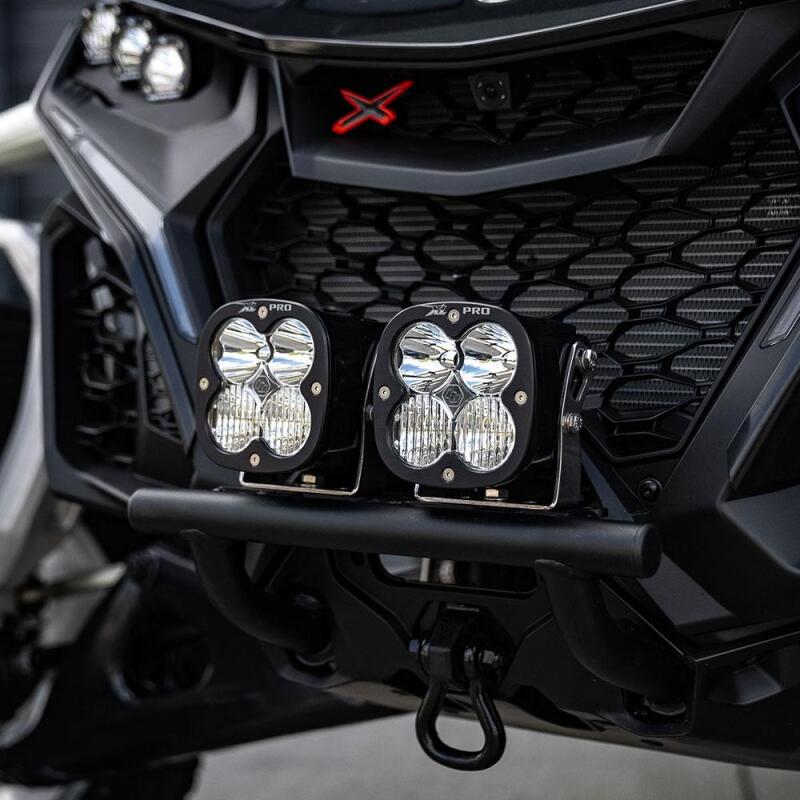 Baja Designs 2024+ Can-Am Maverick R XL Pro Push Bar Bumper Kit - Clear
