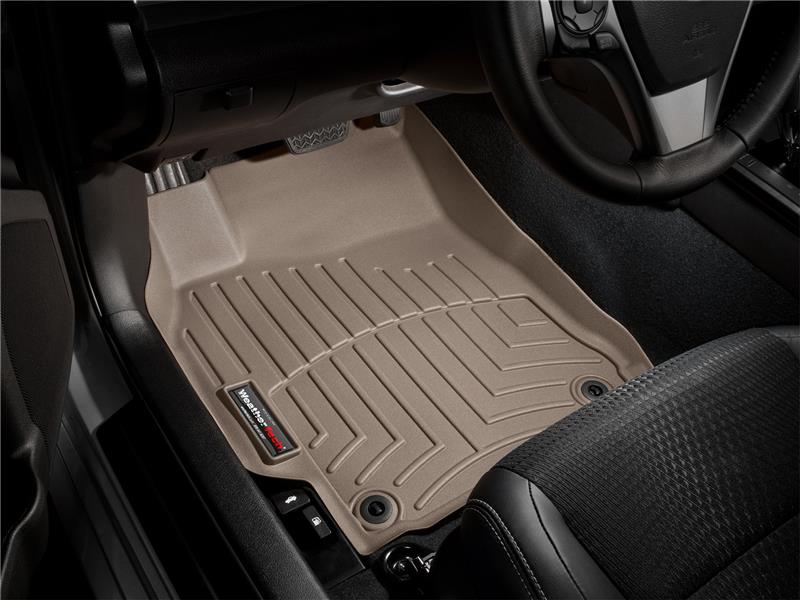 WeatherTech 2016+ Honda Pilot Front FloorLiner - Tan