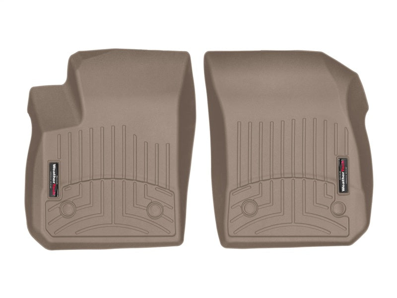 WeatherTech 2019+ Cadillac XT4 Front FloorLiner - Tan