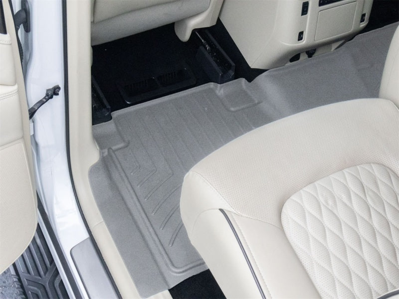 WeatherTech 19-24 Infiniti QX80 2nd Row Rear FloorLiner HP - Grey