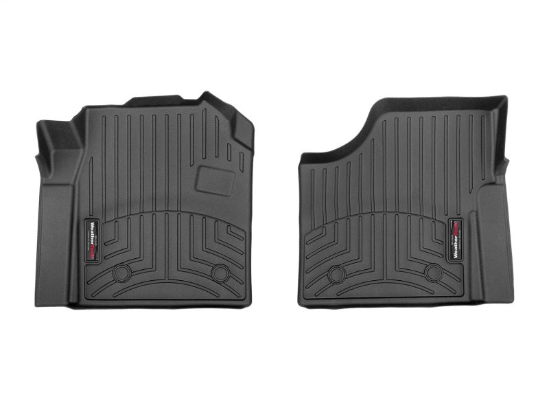 WeatherTech 13-24 Kenworth T680 Front FloorLiner for Vinyl Floors - Black