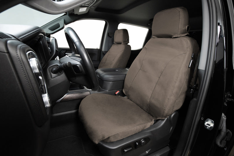 Covercraft 08-10 Ford F250/350 Waterproof Polyester SeatSaver Custom Front Row Seat Covers - Taupe