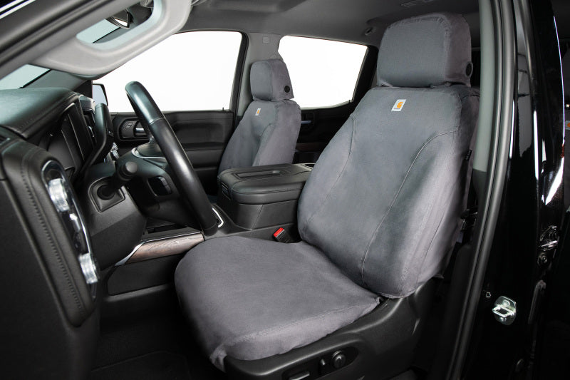 Covercraft 22-23 Ford Bronco Carhartt SeatSaver Custom Second Row Seat Covers - Gravel
