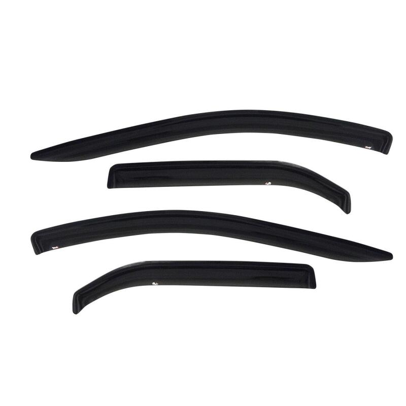 Westin 2004-2009 Mazda 3 Sedan Slim Wind Deflector 4pc - Smoke