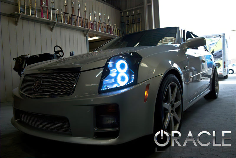 Oracle Cadillac CTS 03-07 Halo Kit - ColorSHIFT w/o Controller