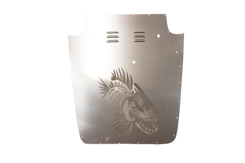 Fishbone Offroad 13-18 Jeep Wrangler JK Hood Louver Raw Unpainted