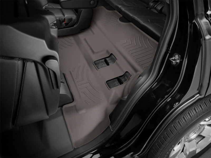 WeatherTech 2015+ Cadillac Escalade Rear FloorLiner - Cocoa