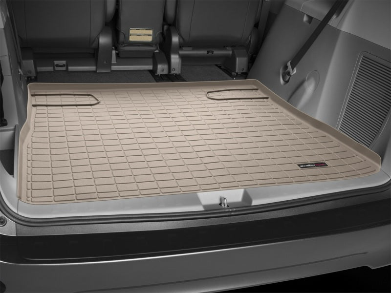 WeatherTech 11+ Toyota Sienna Cargo Liners - Tan