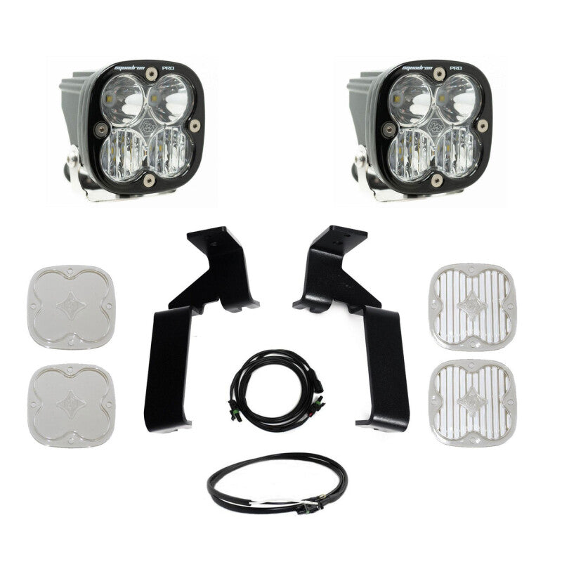 Baja Designs 21-25 Ford Raptor (Base/37/R) Squadron Pro A-Pillar Kit
