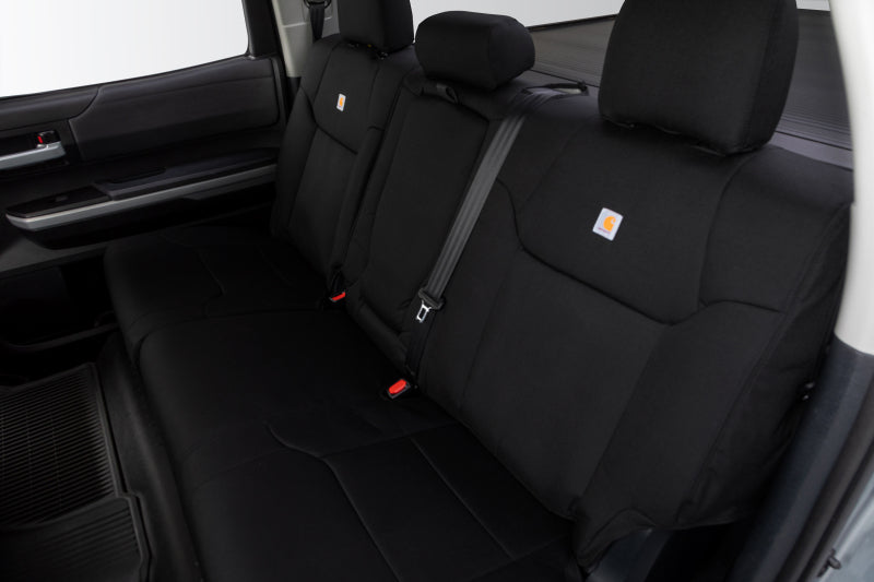 Covercraft 99-01 Ford F150 Carhartt Super Dux PrecisionFit Custom Front Row Seat Covers - Black