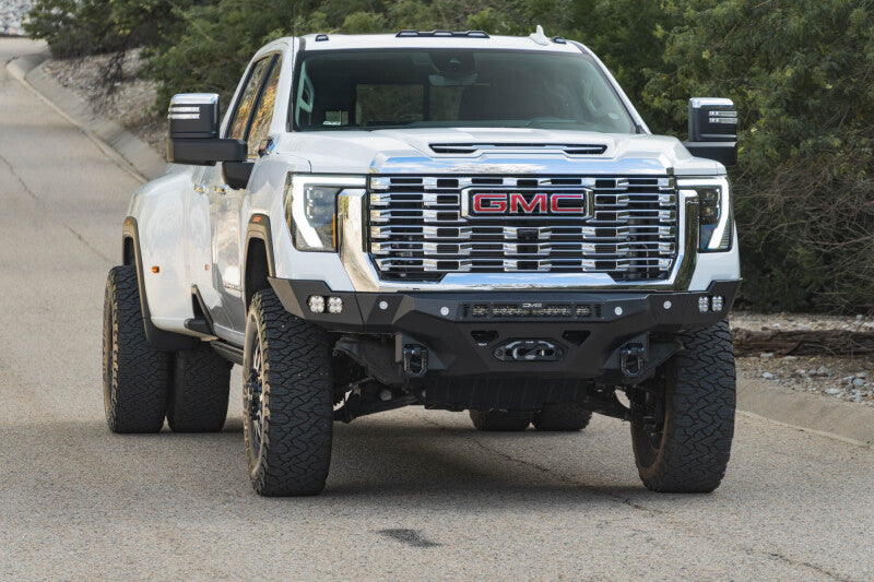 DV8 Offroad 24-26 GMC Sierra 2500/3500 Spec Series Front Bumper w/ Winch