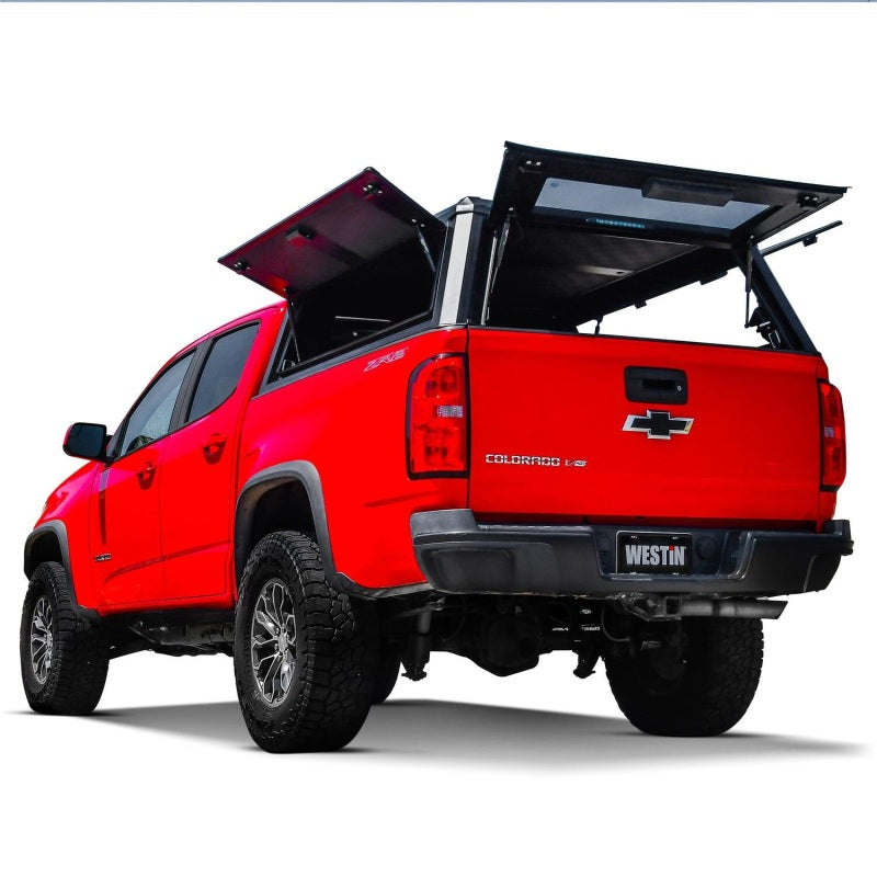 Westin EXP Truck Cap COMPLETE KIT A + BS (15-22 Chevy Colorado/Canyon CC 5ft. Bed)