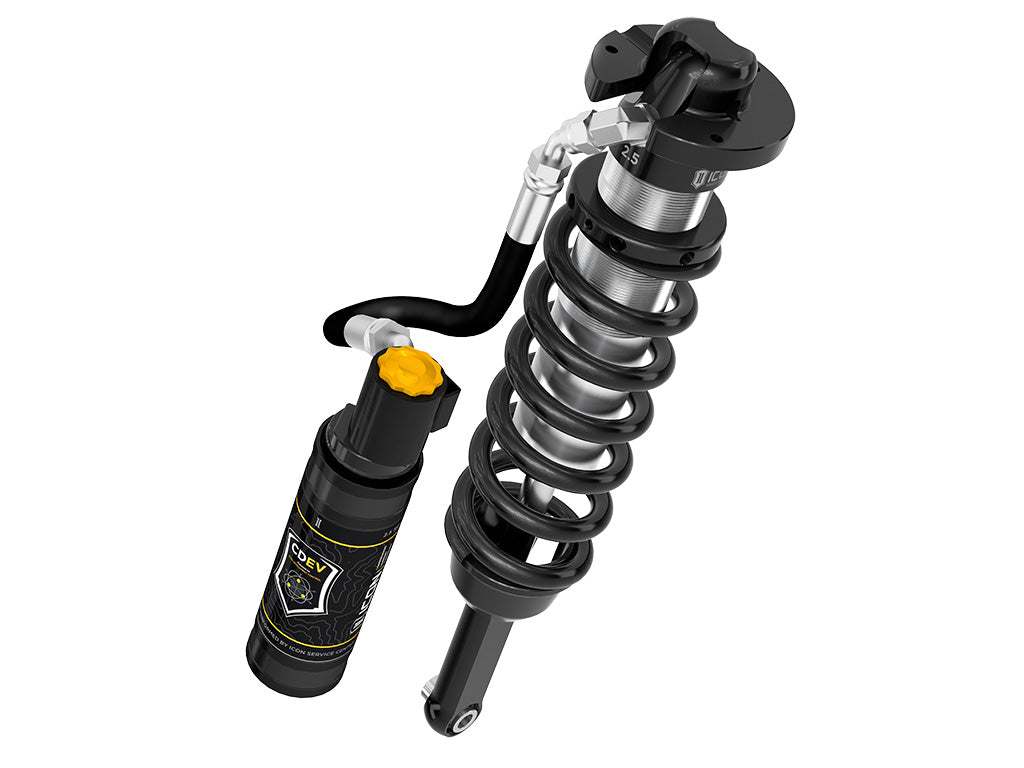 ICON 2005-2023 Toyota Tacoma 2.5 VS Extended Travel Remote Reservoir w/CDEV Coilover Kit 700 lbs/In Coils