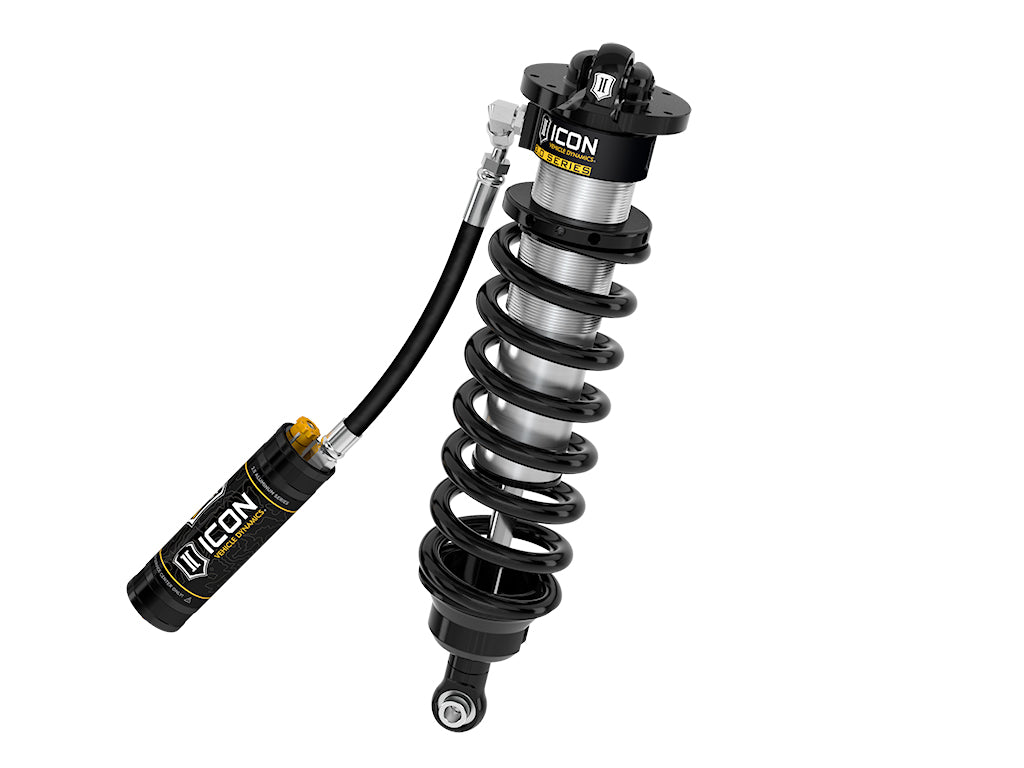 ICON 2022-2025 Toyota Tundra 1.25-3.25in Lift 2023-2025 Sequoia 3-4.25in Lift V.S. 3.0 Series Front Coilover Kit Remote Reservoir w/ CDCV Pair