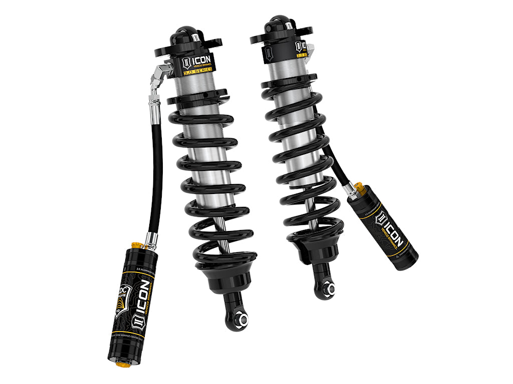 ICON 2022-2025 Toyota Tundra 1.25-3.25in Lift 2023-2025 Sequoia 3-4.25in Lift V.S. 3.0 Series Front Coilover Kit Remote Reservoir w/ CDCV Pair