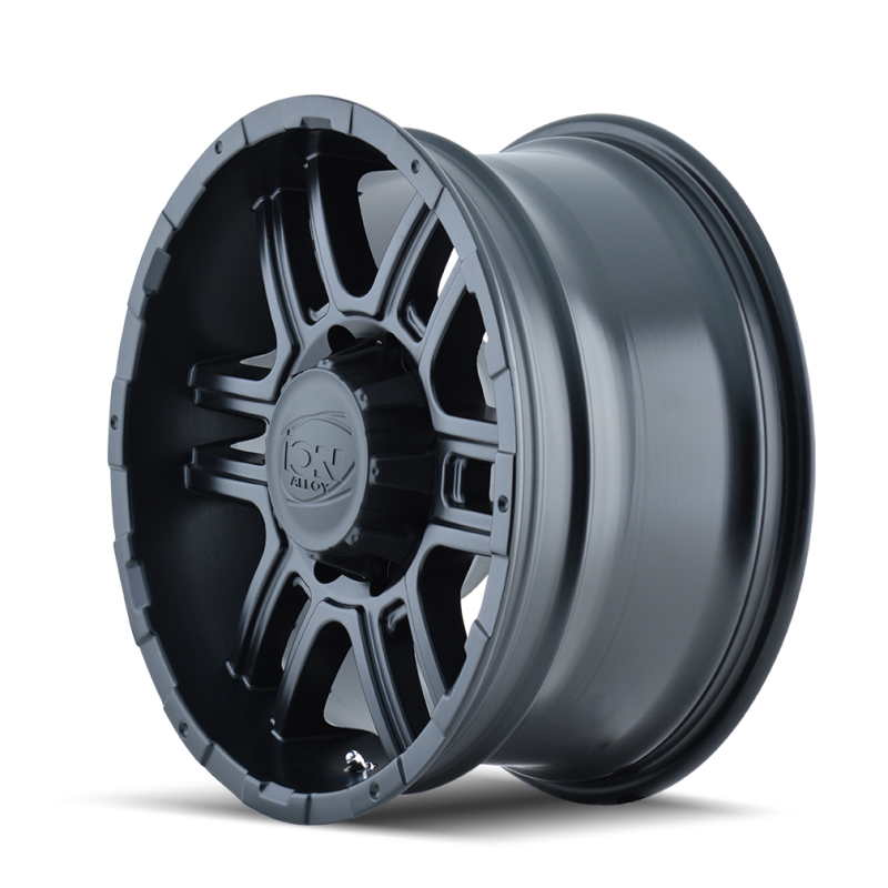 ION Type 179 17x8 / 7x150 BP / 10mm Offset / 87mm Hub Matte Black Wheel