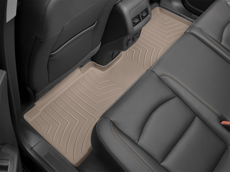 WeatherTech 2018+ Jaguar E-Pace Rear FloorLiner - Tan