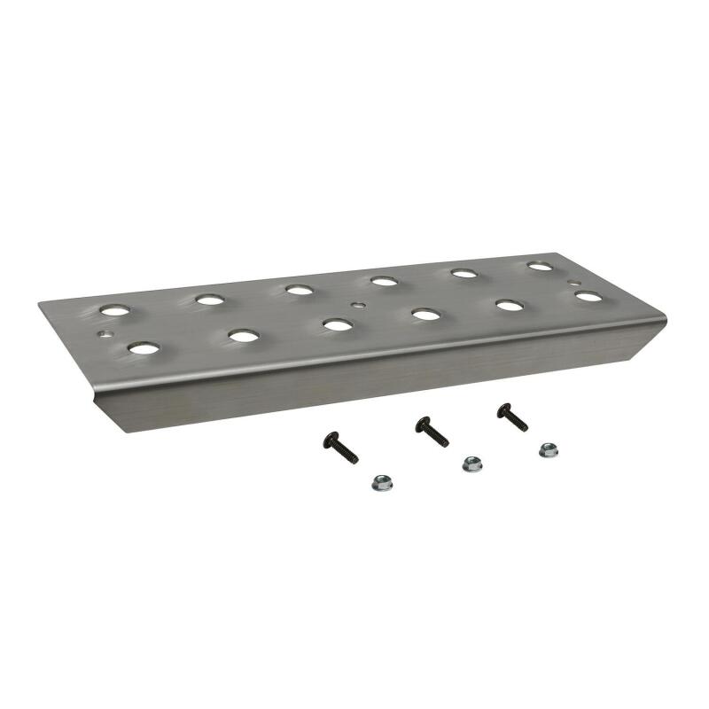 Westin 11in Step Plate w/screws (Set of 2)- Stainless Steel