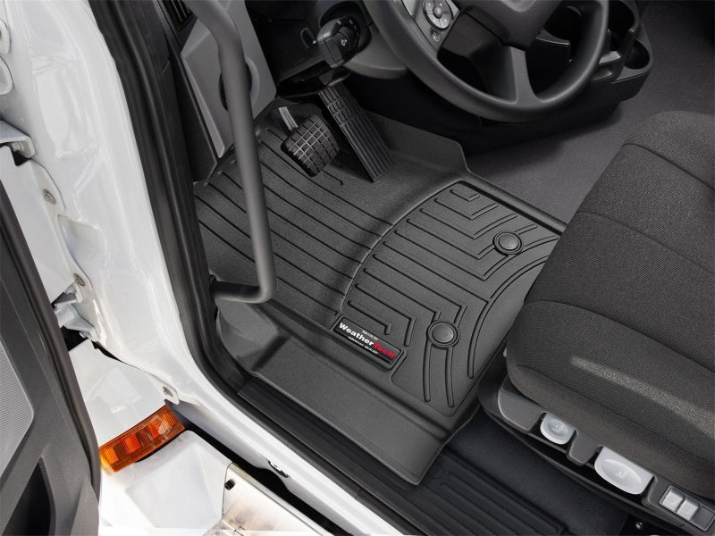 WeatherTech 2019+ Freightliner Cascadia Front FloorLiner for Vinyl Floors - Black