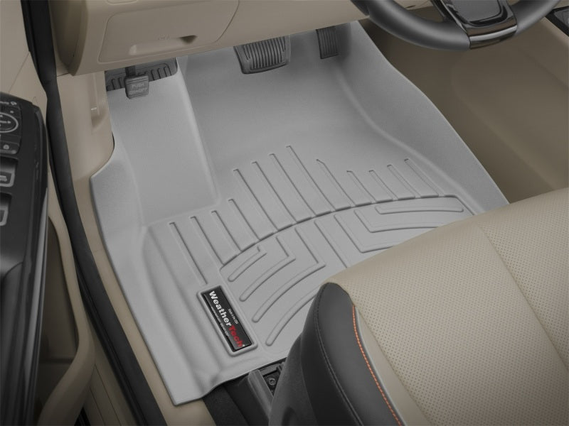 WeatherTech 2015+ Kia Sedona Front FloorLiner - Grey