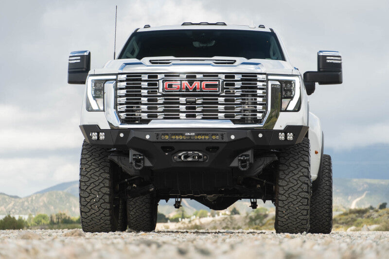 DV8 Offroad 24-26 GMC Sierra 2500/3500 Spec Series Front Bumper w/ Winch