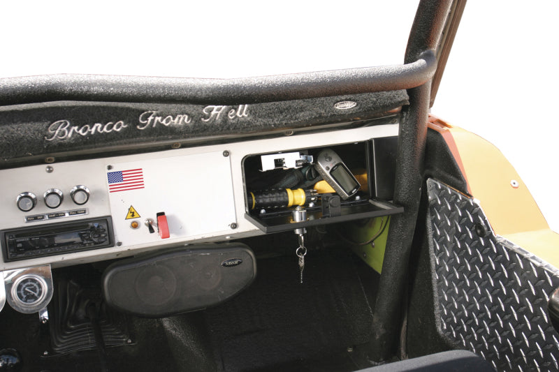 Tuffy Bronco Security Glovebox 196677- Black
