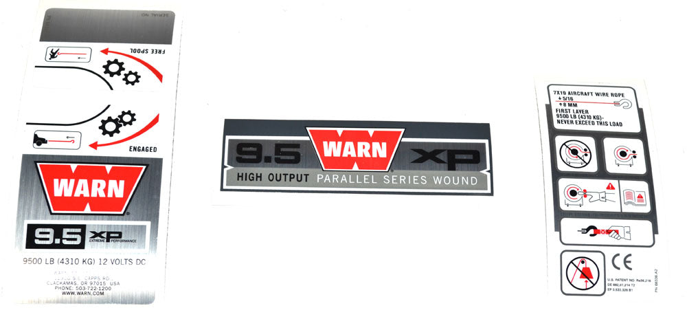 WARN Label Kit - 68614