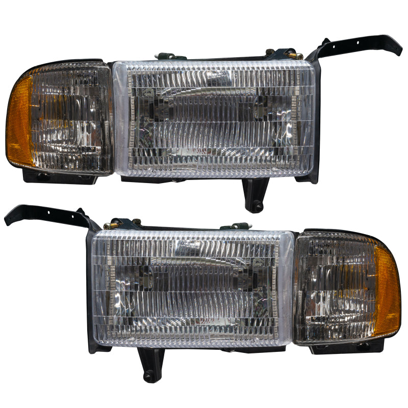 Oracle 94-02 Dodge Ram Pre-Assembled Halo Headlights - White