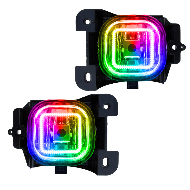 Oracle Ford Ranger 04-05 LED Fog Halo Kit - ColorSHIFT