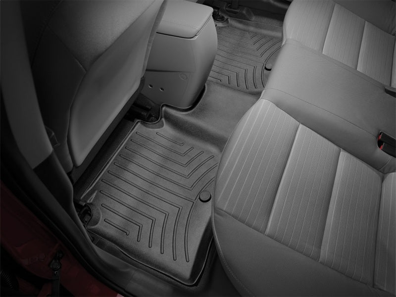 WeatherTech 14+ Kia Forte Rear FloorLiner - Black