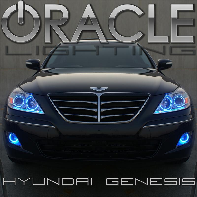 Oracle Hyundai Genesis 09-10 Halo Kit - ColorSHIFT w/o Controller