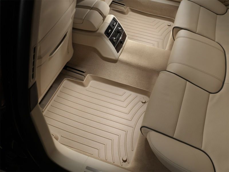 WeatherTech 06-10 Audi A8 Rear FloorLiner - Tan