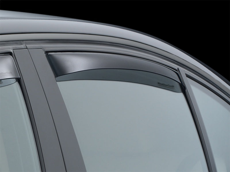 WeatherTech 06-12 BMW 3-Series Rear Side Window Deflectors - Dark Smoke