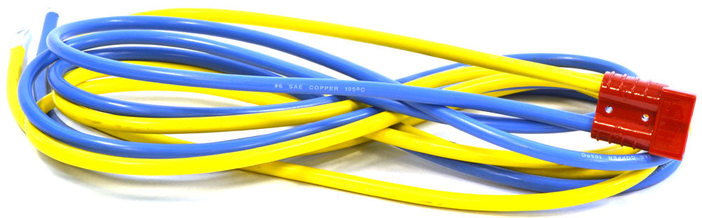 WARN 50 Amp Quick Connect Wiring With 120-Inch Battery Lead